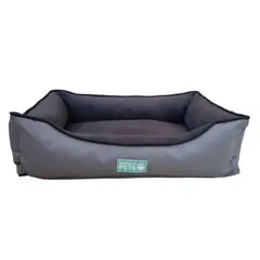 SOFISTIPETS - Cama Para Perro Doble Faz 70x50x20cm Mediana Gris Sofistipet