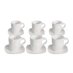 JUST HOME COLLECTION - Set De Cafe 160Ml 6 Puestos