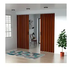 MADERKIT - Puerta Plegable Madera MDP 171- 200x240 cm Apertura Central - Cedro