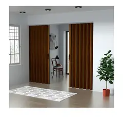 MADERKIT - Puerta Plegable Madera MDP 981- 1010x240 cm Apertura Central - Caramelo