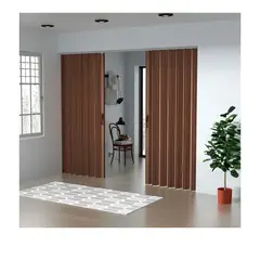 MADERKIT - Puerta Plegable Madera MDP 981- 1010x240 cm Apertura Central - Espresso