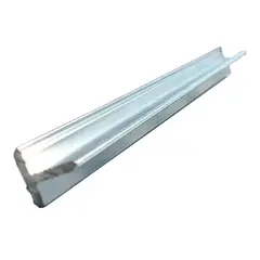 DAR CERAMICS - Perfil T-10 Plata Brillo 2.5 Metros