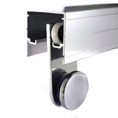 AMBIENTES Y SOLUCIONES - División De Baño 110.1-120 cm x 180 cm Platinum Corre 8 mm