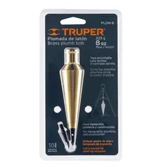 TRUPER - Plomada de Latón 227 g