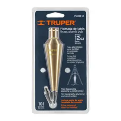 TRUPER - Plomada de Latón 340 g