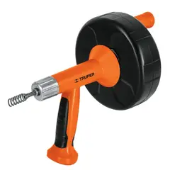 TRUPER - Sonda para Destapar Cañerias Alma de Acero
