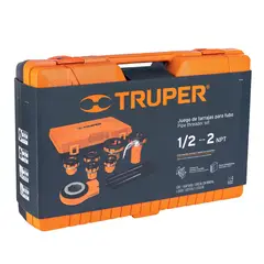 TRUPER - Juego de Tarrajas para Tubo 8 Piezas