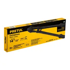 PRETUL - Corta Perno Mango Tubular 14 Pulgadas Perno 1/4 Pulgada