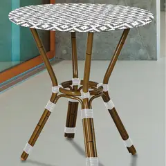 undefined - Mesa Balcón Aluminio/Rattan Sint Paris Taupe