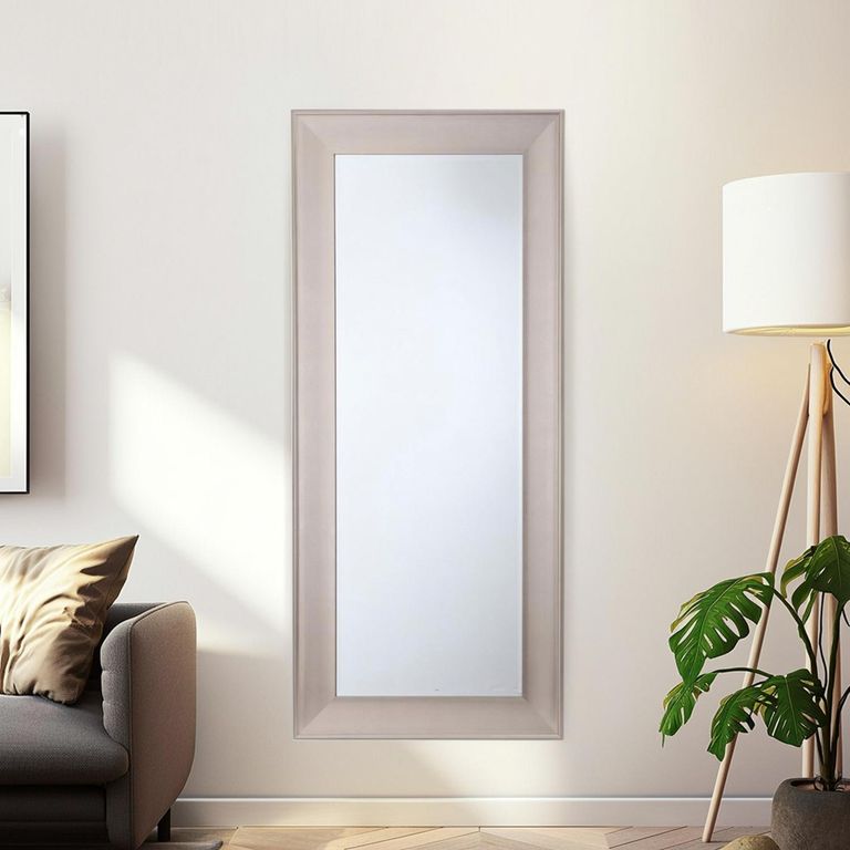 Espejo Decorativo Grande Rectangular 80x180 cm Dorado Biselado