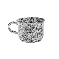 MACUIRA - Set 4 Mugs Peltre 650ml Coral Negro