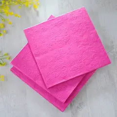 JUST HOME COLLECTION - Servilleta Papel 33X33Cm Fucsia