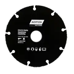 NORTON - Disco Corte De Madera 115x1x22.23mm