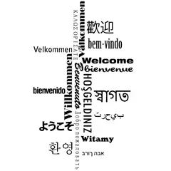 VINILOVERS - Vinilo Decorativo Bienvenido Negro