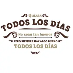VINILOVERS - Vinilo Decorativo Todos Los Días Café
