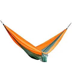KLIMBER - Hamaca Para Camping Nylon Verde 280 x 140 cm