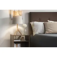 JUST HOME COLLECTION - Lámpara Mesa Ribe 1 Luz E27 Natural