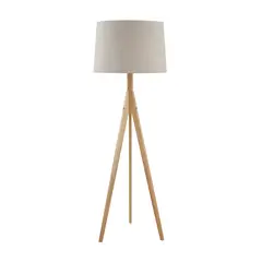 JUST HOME COLLECTION - Lámpara Pie Ribe 1 Luz E27 Natural