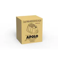 APOLO - Caja Cajillas Plasticas Contador de Agua 12 Unidades