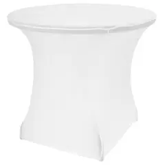 KLIMBER - Forro Mesa Bar Textil Blanco 110 x 80 cm