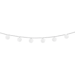 HOMY - Guirnalda Luz Cálida Solar Jap Blanco 20 Luces Led