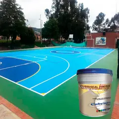 CUBRISEAL - Impermeabilizante de Poliuretano Finish Bicomponente Cubiertas 10 Años Gris Medio Tarro A 2.5 Galones Tarro B 5 Galones