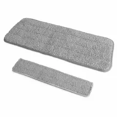 ENERGY PLUS - Kit Repuesto Microfibra Trapero Spray Pisos Madera + Limpiavidrios
