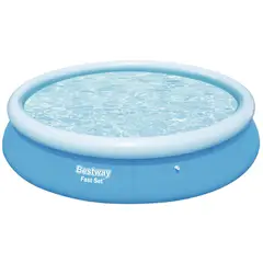 BESTWAY - Piscina Borde Inflable Redonda 366 x 76 cm