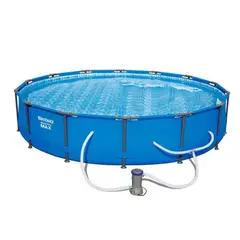 BESTWAY - Piscina Estructural Redonda 427 x 84 cm Bomba/Filtro