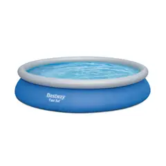 BESTWAY - Piscina Borde Inflable Redonda 457 X 84 Cm Bomba/Filtro