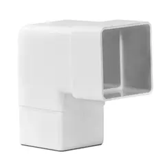TUBOPLEX - Codo Bajante 90g 12x12x6cm X5und