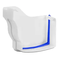 TUBOPLEX - Tapa Exterior Izquierda 6x16x14cm X5und