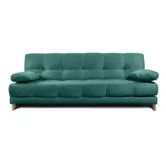 MUEBLES ONLINE - Sofá Cama Martins Multifuncional 5 Posiciones 95X60X190 Tela Turquesa