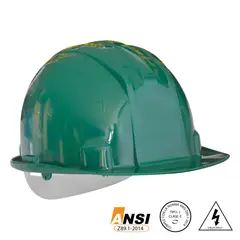 BAUKER - Casco Eco Tipo I Cremallera Verde