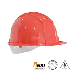 RDL - Casco Eco Tipo I Cremallera Rojo