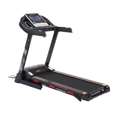 PROFIT - Trotadora Caminadora Eléctrica Inclinación Manual Resistencia 95Kg 1.5 Hp Velocidad 14 Km/h Negro