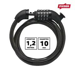 FIXSER - Guaya De Seguridad Con Sistema De Clave