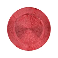 DEAR SANTA - Base Plato Navideña Textura Concentrada 33cm