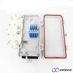 INFINITE - Caja de empalme OB Fibra Óptica 6 Hilos SC