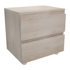 JUST HOME COLLECTION - Mesa Noche Burdeos 45x45x36.5cm Niebla
