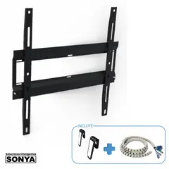 SONYA - Combo Titan para TV de 37 a 90 Pulgadas + Soporte Deco + Cable