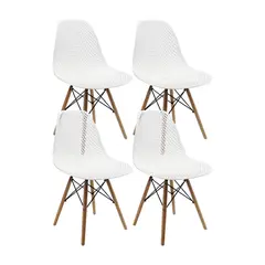 OR DESIGN - Set X4 Silla Air Eames Negro
