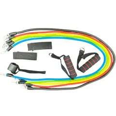 CMARKET - Set De 5 Bandas Elásticas De 130 Cm En Varios Colores