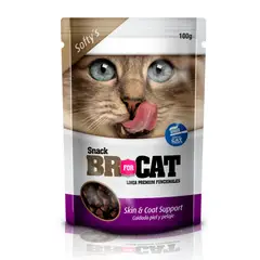 GENERICO - Snack para gato br for cat skin coat support 100gr