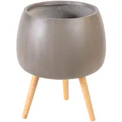 undefined - Matera Fibra Con Patas 42X51Cm Café