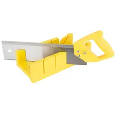 VULCAN - Caja de Ingletes con Sierra de Plastico