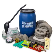 GENERICO - Kit Control de Derrames Universal 60Gl Caneca