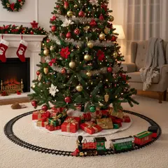 DEAR SANTA - Tren Navideño Plástico 25 Piezas 49cm