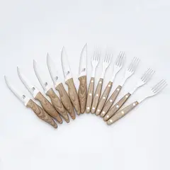 JUST HOME COLLECTION - Set Cuchillo Tenedor 12 Piezas