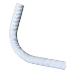 JUST HOME COLLECTION - Curva Tubo Blanco 25 mm Bx1